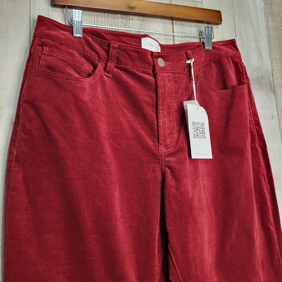 Dear John Rosa Flare Red Velvet Pants. Size 31 Waist - Picture 3 of 14